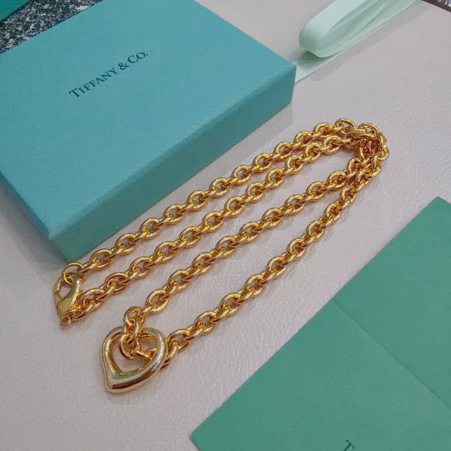 Tiffany & Co. Gold Chain Necklace